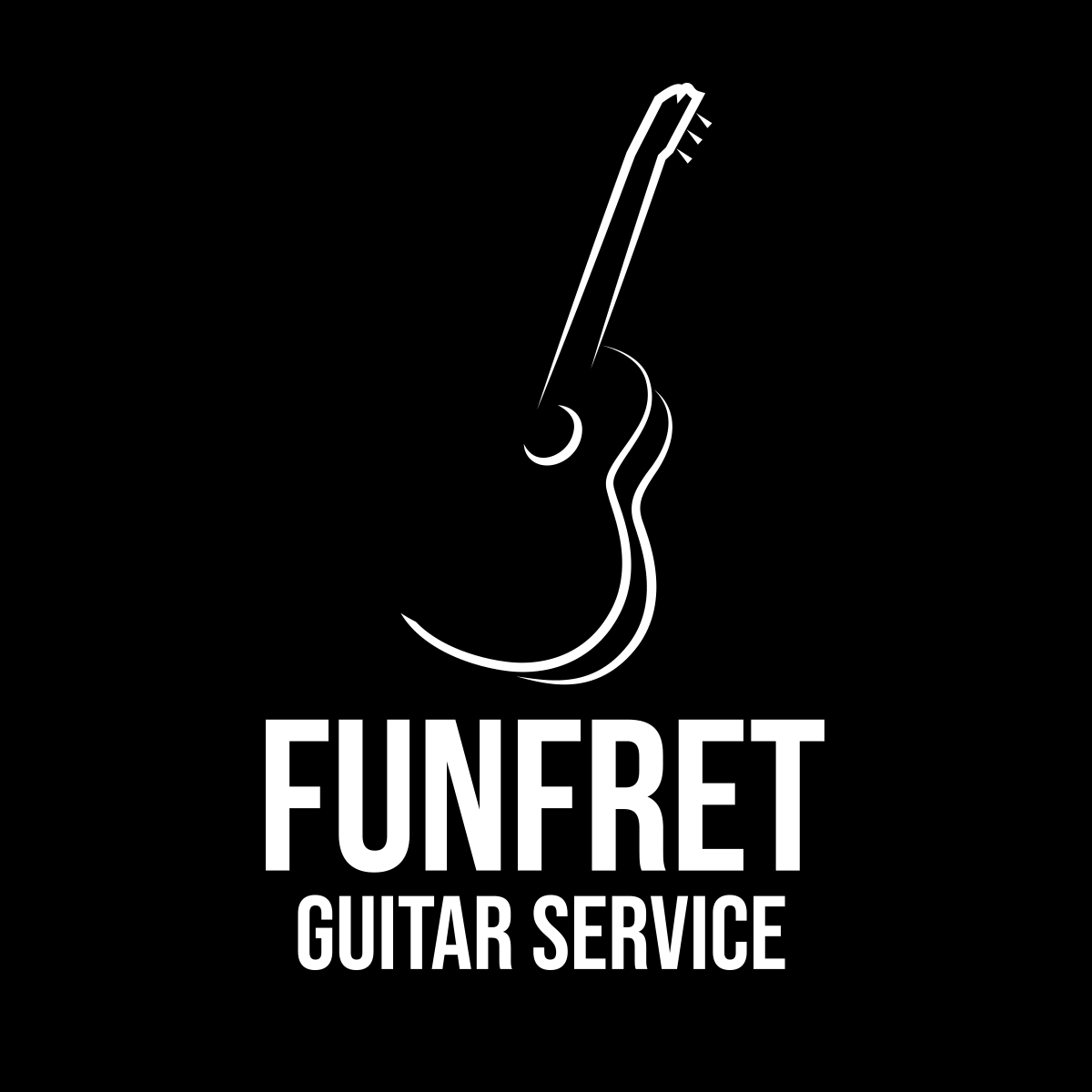 Funfret Guitar Service — gitárszerviz logó